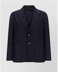 Tagliatore - Silk Blazer - Lyst