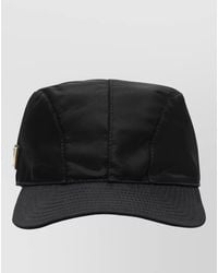 Prada - Curved Brim Baseball Cap Structured Design - Lyst