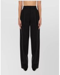 Thelatest - High Waist Wide Leg Tailored Pants - Lyst
