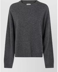 Loulou de Saison - Wool Blend Relaxed Fit Crewneck Sweater - Lyst
