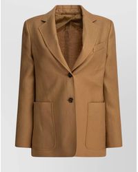 Max Mara - Jackets With Notch Lapel And Single-Breasted - Lyst