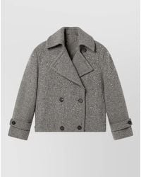 Golden Goose - Embellished Wool Fitted Jacket - Lyst
