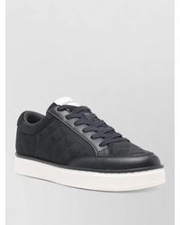 Emporio Armani - Canvas Low-Top Sneakers - Lyst