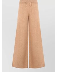 Autry - Cashmere Wool High-Rise Wide-Leg Trousers - Lyst