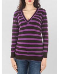 Fred Perry - Cashmere Wool V-Neck Sweater - Lyst