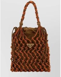 Prada - Na Recycled Polyamide Shoulder Bag - Lyst
