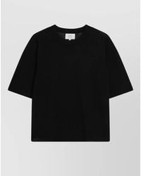 Loulou de Saison - Crew Neck Short Sleeve Top - Lyst