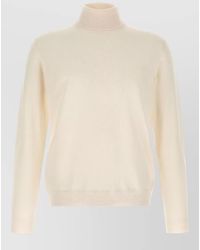 Zanone - Long Sleeve Turtleneck Regular Fit Top - Lyst