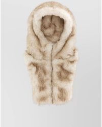 Herno - Faux Fur Hooded Collar - Lyst