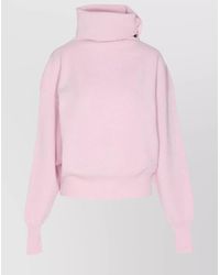 Haikure - Virgin Wool Turtleneck Long-Sleeve Jumper - Lyst