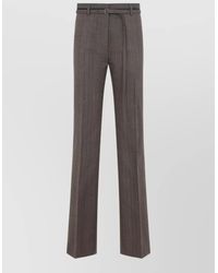 Dries Van Noten - Wool Tailored Trousers - Lyst