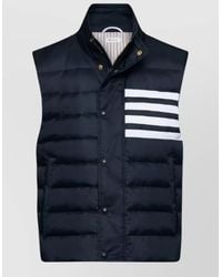 Thom Browne - Downfill 4 Bar Vest Shiny Ripstop - Lyst