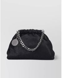 Stella McCartney - Chain Strap Metallic Finish Shoulder Bag - Lyst
