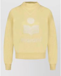 Isabel Marant - Moby High Neck Knit Sweatshirt Pullover - Lyst