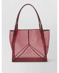 Victoria Beckham - Victoria Mesh Tote Bag Dual Handles - Lyst