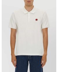KENZO - Polo Shirt With Short Sleeves And Collar - Lyst