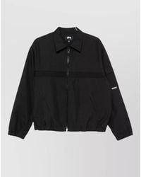 Stussy - Long Sleeve Blazer Front Pockets Hem - Lyst