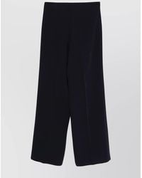 P.A.R.O.S.H. - Tailored Trousers With High Waist And Wide-Leg Design - Lyst