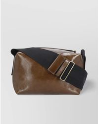 Uma Wang - Leather Shoulder Bag Adjustable Strap - Lyst