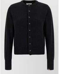 Extreme Cashmere - Cashmere Relaxed-Fit Ribbed Crew-Neck Cardigan - Lyst