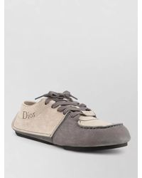 Dior - Lace Up Sneakers Round Toe Flat Sole - Lyst