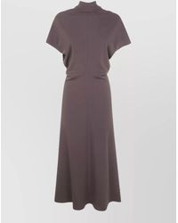 DR. HOPE - Bias Cut Midi Dress - Lyst