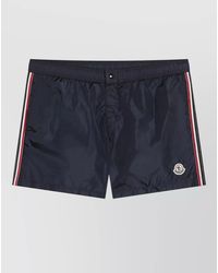 Moncler - Swim Shorts Side Stripes Back Pocket - Lyst