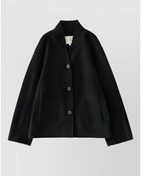 Studio Nicholson - Wool Single-Breasted Coat - Lyst