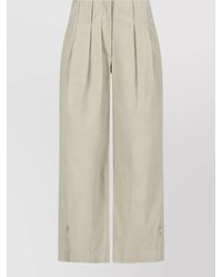 Low Classic - Wide-Leg Trousers - Lyst
