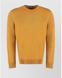 Drumohr - Ribbed Merino Wool Jumper - Lyst