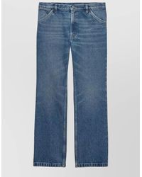 Prada - Denim Slim-Fit Regular-Rise Straight-Leg Jeans - Lyst