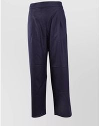 Laneus - Cashmere Wide-Leg Trousers - Lyst