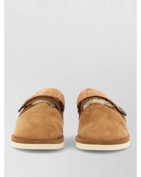 Suicoke - Leather Slippers - Lyst