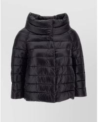 Herno - Down Quilted Short Puffer Jacket - Lyst