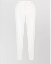 PT Torino - Cotton Trousers With Rear And Side Pockets - Lyst