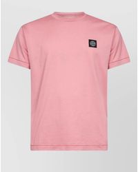 Stone Island - Crew Neck T Shirt Short Sleeves - Lyst