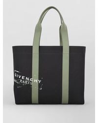 Givenchy - Large Canvas Tote Bag Rectangular Handles - Lyst
