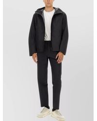Veilance - Nylon Hooded Windbreaker Jacket - Lyst