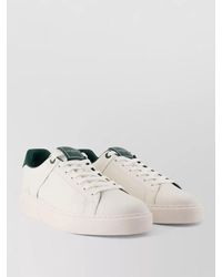 Balmain - B Court Leather Lace Up Sneakers - Lyst