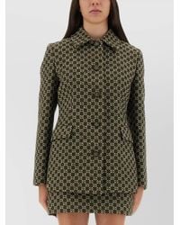 Gucci - Gg Bouclé Cotton Jacket - Lyst