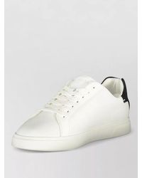 Calvin Klein - Leather Lace-Up Sneakers - Lyst