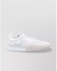 Marine Serre - Leather Low-Top Sneakers - Lyst
