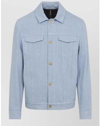 Kiton - Cotton Lightweight Jacket - Lyst