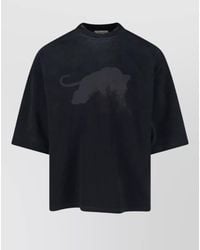 Fear Of God - Graphic Print Crew Neck Short Sleeve Top - Lyst