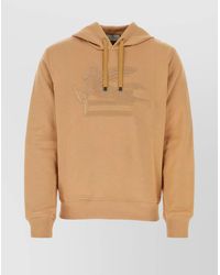 Etro - Cotton Logo-Embroidered Hoodie - Lyst