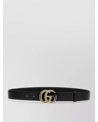 Gucci - Calfskin Leather Logo-Embossed Belt - Lyst