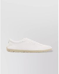 Giorgio Armani - Rubber Sole Goat Leather Sneakers - Lyst