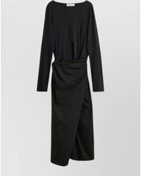 Our Legacy - Cotton Twisted Wrap Maxi Dress - Lyst