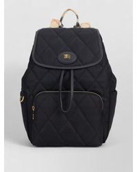 Burberry - Mini Quilted Fabric Backpack Everyday Style - Lyst