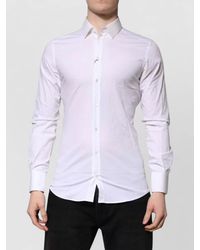 Dolce & Gabbana - Slim-Fit Long-Sleeve Dress Shirt - Lyst